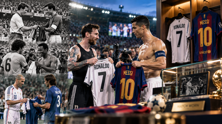Why Footballers Swap Shirts