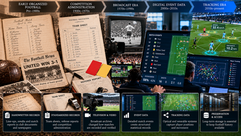 From Handwritten Team Sheets to Digital Match Records.