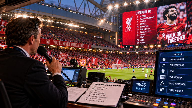 The Voice of the Stadium